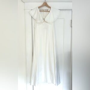VRG GIRL White Maxi La Prairie Dress, Size 12